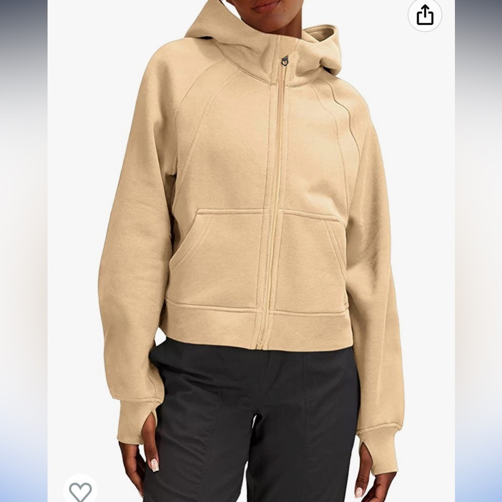 🤎🔥Womens Hoodies Fleece Lined Hoody Pullover Full Zip Sweatshirt